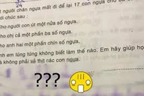 Đáp án cho bài toán của cậu nhóc tiểu học khiến cô giáo cười xỉu