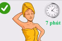 Tắm quá lâu, lau người quá khô sẽ gặp nguy cơ này