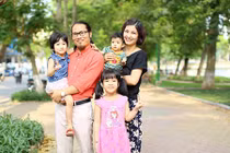 Bất ngờ dung nhan vợ trẻ xinh đẹp của Vượng Râu