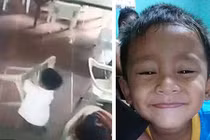 Video: Cậu bé ngủ gật và hành động dễ thương hút 11 triệu người xem