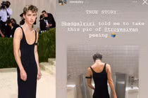 Sao Met Gala bị chụp trộm khi đang đi toilet: Rihanna đầu têu?