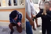 Nghi dùng thuốc mê cướp tài sản, đôi nam nữ bị người dân vây đánh