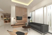 Nhà 4 tầng thiết kế sang trọng và thoáng mát với chi phí 1,2 tỉ