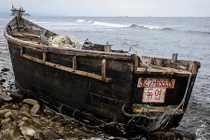 Hàng loạt tàu ma Triều Tiên trôi dạt vào bờ biển Nga