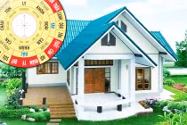 6 kiểu nhà được đặt đúng Long Mạch càng ở càng giàu có