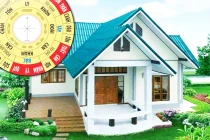 6 kiểu nhà được đặt đúng Long Mạch càng ở càng giàu có