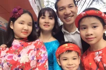 Chân dung vợ xinh đẹp kém 11 tuổi của 'Táo Kinh tế' Quang Thắng