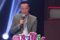 MC Lại Vân Sâm lần đầu bật khóc ngay trên sóng truyền hình