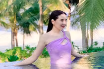 MC thời tiết Mai Ngọc mặc bikini khiến ai nhìn cũng mê đắm