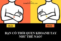 Thói quen khoanh tay tiết lộ tính cách con người bạn