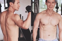 Lý Hải gây choáng với loạt ảnh body cuồn cuộn ở tuổi 53