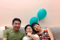 Công Lý hết hồn khi thấy con trai mặc váy bằng màn tuyn đi catwalk