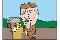 "Cậu Vàng" thoát nạn khi nghe tin Hà Nội cấm thịt chó