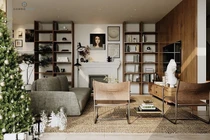 Tuyệt tác nhà phố mang làn gió Bắc Âu và Rustic ở Hà Nội