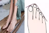 Soi tướng bàn chân thiên kim, một bước đi một dặm giàu