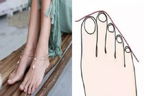 Soi tướng bàn chân thiên kim, một bước đi một dặm giàu