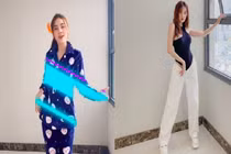 Ninh Dương Lan Ngọc mặc đồ ngủ quẩy ở khu nhà Chi Dân?