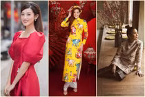 1001 sắc thái áo dài mỹ nhân Việt cận Tết