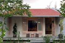 Bố trí hồ cá giữa nhà thay giếng trời gây thương nhớ