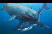 Video: 'Thủy quái' Livyatan - kình địch của Megalodon dưới đáy đại dương