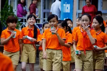 Vinamilk tiên phong đi đầu trong chương trình Sữa học đường