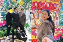 Phạm Hương hiếm hoi nhắc chồng đại gia sau 3 năm sang Mỹ