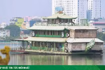 Cận cảnh hệ thống du thuyền, nhà hàng nổi vật vờ giữa hồ Tây