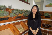 Mẹ bỉm sữa bán rau thu lợi lớn 