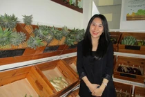 Mẹ bỉm sữa bán rau thu lợi lớn 