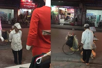Vị khách lạ đứng hồi lâu ngắm nghía quần áo khiến dân mạng xúc động