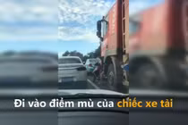 Video: Người phụ nữ thoát chết đến khó tin khi bị xe tải cuốn vào gầm