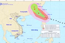 Siêu bão Meranti giật trên cấp 17, có khả năng chuyển hướng