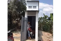 Có gì trong ngôi nhà "mỏng như lưỡi dao", bề ngang chỉ 1m?