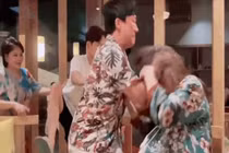 Video: Trấn Thành "nổi đóa", giật tóc Hari túi bụi