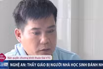 Video: Tát học sinh, thầy bị đánh nhập viện