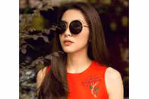 Tăng Thanh Hà xinh đẹp khi diện đầm suông