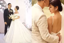 MC Thu Hoài và ông xã phát cẩu lương trước mặt bạn bè hậu đám cưới