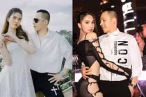 Vũ Khắc Tiệp - Ngọc Trinh và những pha ôm hôn "nóng mắt"