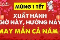 Video: Mùng 1 Tết 2020 chọn hướng này giờ này xuất hành cả năm may mắn
