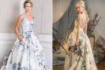 Mê mẩn những chiếc váy cưới hoa, cô dâu nào nhìn thấy cũng phải mê!