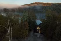 Ngôi nhà nhỏ nằm trong rừng khiến dân thành phố cũng phải mê mẩn