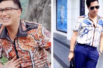 Khó hiểu khi Việt Anh ăn mặc màu mè trong Hướng dương ngược nắng