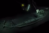 Video: Cận cảnh xác tàu đắm cổ nhất thế giới vừa mới được phát hiện