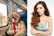Cư dân mạng tiếp tục soi mói ảnh khi ngủ của HH Kỳ Duyên