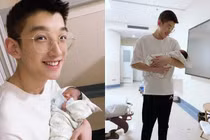 Cặp đôi “đũa lệch” khoe con trai đầu lòng 