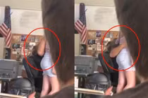 Bị quay lại cảnh vuốt ve nữ sinh, thầy giáo ngụy biện bất ngờ