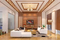 Nội thất phòng khách biệt thự đầy cuốn hút