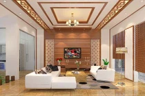 Nội thất phòng khách biệt thự đầy cuốn hút