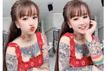 Mặc kệ "miệng đời", cô gái xinh đẹp An Giang 19 tuổi xăm kín ngực