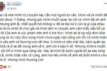 Vợ ra sức níu kéo người chồng ngoại tình nhưng nhận câu trả lời đau đớn